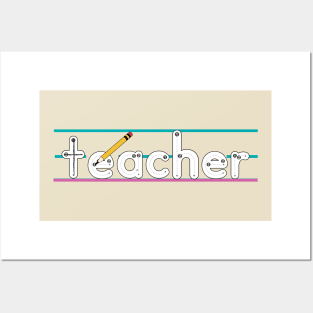 Teach me Posters and Art